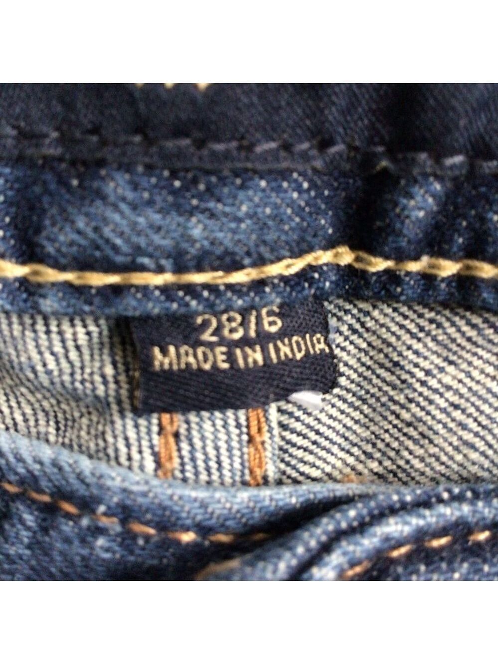 BANANA republic pedal pusher pants jeans stretchy cotton blend medium rise 28/6 - Picture 5 of 12